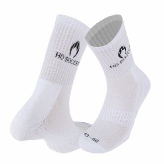 Chaussettes multisports blanches demi-tasse