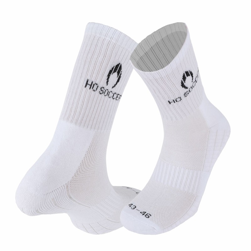 Multi-Sport Socks White Half-Cup