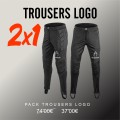 Pack Pantalon Logo Adulte 2x1