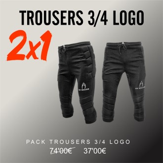 Logo Adult 3/4 Pants Pack 2x1