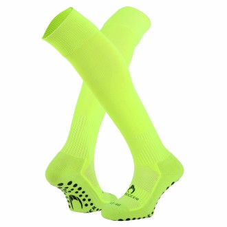 Extra-Long Non-Slip Lime Socks