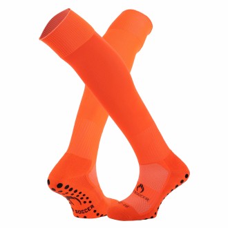 Chaussettes extra longues antidérapantes Orange