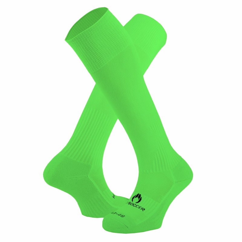 Fluo groene spelerssokken
