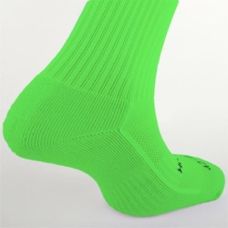 Fluo-grüne Spieler-Stutzen