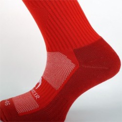 Chaussettes de joueur rouge