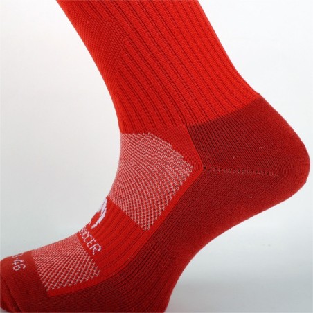 Chaussettes de joueur rouge