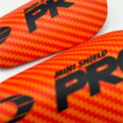 Mini Orange Shin Guards