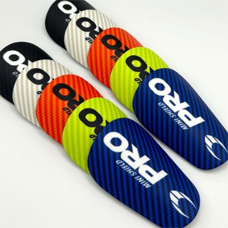 Mini Orange Shin Guards
