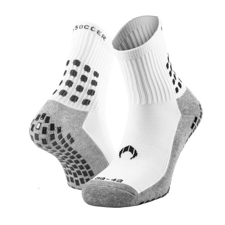 Calzino sportivo antiscivolo bianco