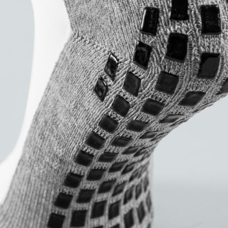 White non-slip sports sock