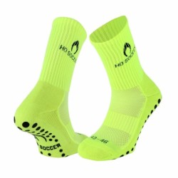 Non-slip sports sock neon lime