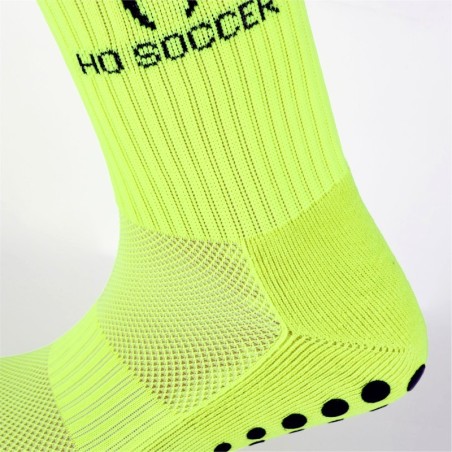 Chaussette de sport antidérapante citron vert fluo