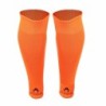 Medias Tubulares Sin Pie Naranja Fluor