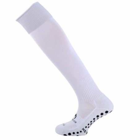 Bas Extra-longs Antidérapants Blancs