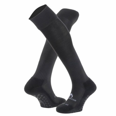 Extralange rutschfeste schwarze Socken