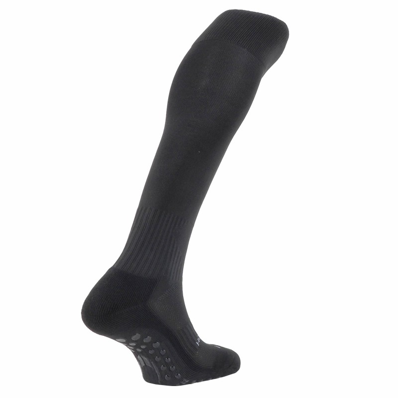 Extralange rutschfeste schwarze Socken