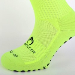 Extra Long Non-Slip Lime Socks