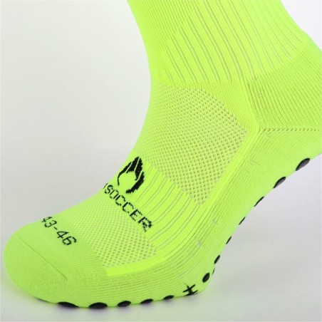 Extra Long Non-Slip Lime Socks
