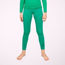 Lange grüne Thermo-Leggings für Kinder