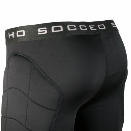 Gewatteerde 3/4 legging Raven volwassene