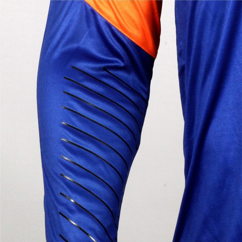 Maglia Kontrol Blu Arancione