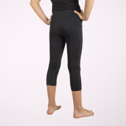 Zwarte 3/4 thermische legging