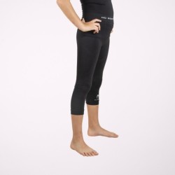 Maglia termica 3/4 nera bambino
