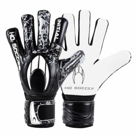 Pack Gants Gardien HO Soccer Initial X2 Noir 2025 | Offre