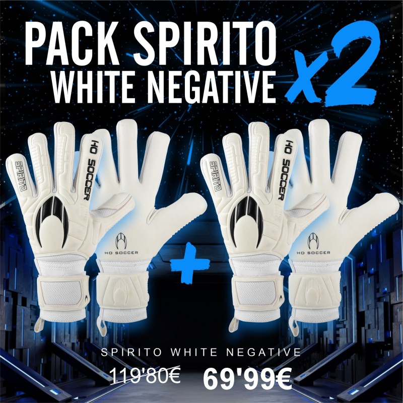 Pacchetto Guanti Portiere HO Soccer Spirito X2 | Offerta PRO