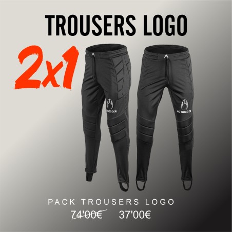 Pakket Broek Logo Volwassen 2x1