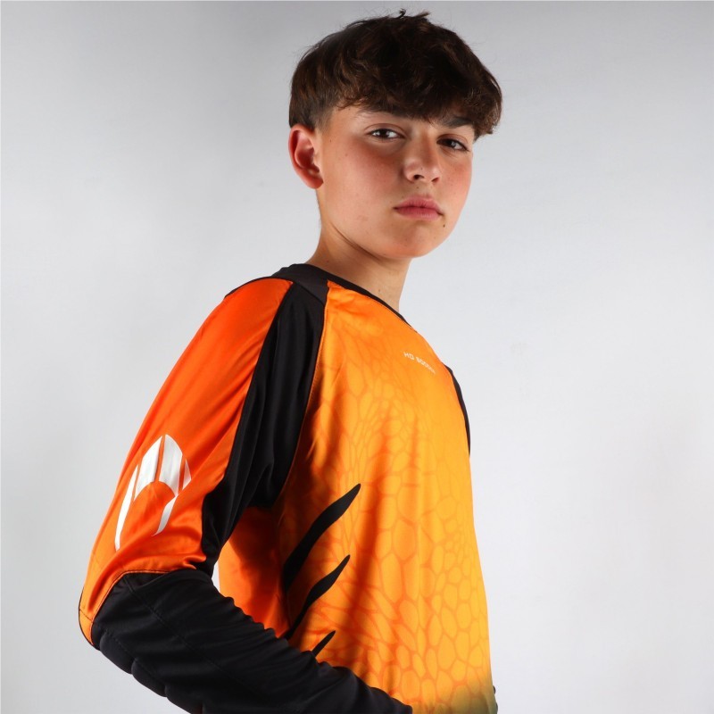 Completo portiere bambino Deep-Sea Orange