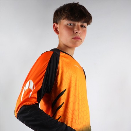 Completo portiere bambino Deep-Sea Orange