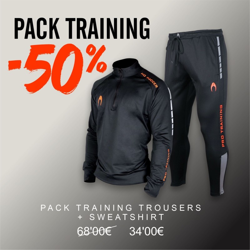Set Allenamento Felpa + Pantaloni HO Soccer | Kit Portiere