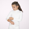 T-shirt thermique à manches longues enfant blanc