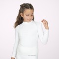 T-shirt thermique à manches longues enfant blanc