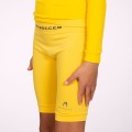 Collant thermique court jaune enfant