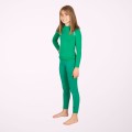 Collant thermique long vert enfant