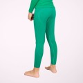 Collant thermique long vert enfant