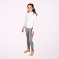 Collant thermique long gris enfant