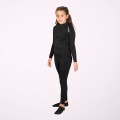 Collant thermique long noir enfant