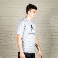 T-SHIRT HO SOCCER CINZA