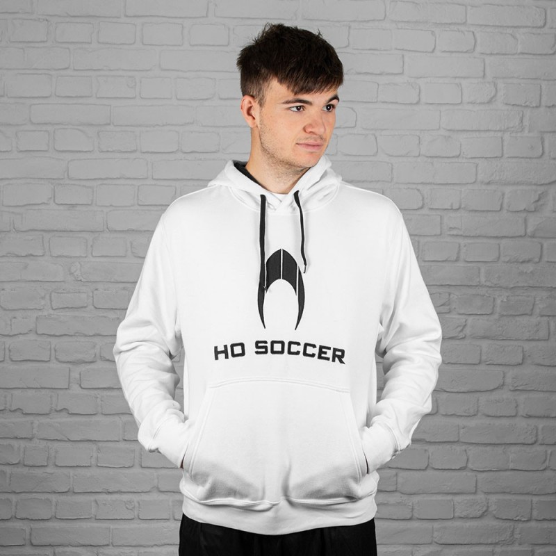 Sweat à capuche Ho Soccer blanc