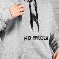 Hoodie Ho Soccer Cinzento