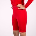 Collant thermique court rouge enfant